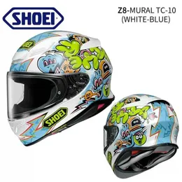 Shoei Smart Helmet Motorcycle Hełm Mężczyzna Z8 Red Ant German Station Pełny flagowy markiz Z7 Lucky Cat6rwo