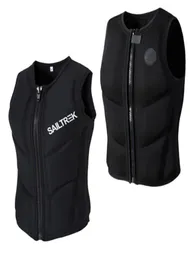 Life Vest Buoy Professional Neoprene Jacket Stuff Strective Droyancy Sweating Rowing Surf Kayak Motorboat Safety5643965