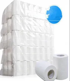 Tuvalet Kağıdı Rulo Doku 4layer Yumuşak Tuvalet Ev Haddeleme Kağıdı Pürüzsüz 4ply Tuvalet Makinesi Havlu KKA77033776787