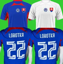24 25 Maglie da calcio Slovacchia Hancko 2024 Slovenska National Team Slovenska Lobotka Hancko Bozenik Mak Polievka Duris Sauer Duda Lobotka Shirts S-XXL
