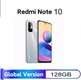 Versão global Xiaomi Redmi Nota 10 6,5 polegadas 5000mAh 8 GB RAM 128 GB ROM 2400X1080PX MOBILEPHONE