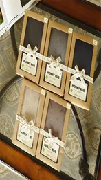 подарочные коробки Kraft Paper Kraft Packaging Box с окном Kraft Paper Нош