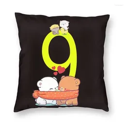 Pillow Peach And Goma 9th Birthday Boy Girl Luxury Cover Home Decor Costom Number For Sofa Case