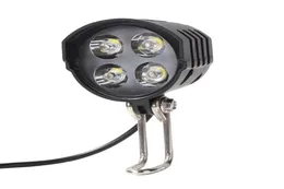 Rower Lights Electric Reflight EBIKE 4 LED 12W 12V80V Ogólne światło ABS Waterproof Scooter Rower Front7456353