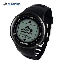 Bilek saatleri Sunroad GPS akıllı erkekler dijital saat koşuyor Spor Yüzme Kalp Hızı Triatlon Eğitim Pusula Su Geçirmez1275128