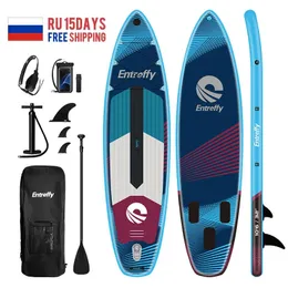 Spatium 320 cm aufblasbare Surfboard Sup Paddle Board Surfing Fishing Accessoires Stand Up 240509