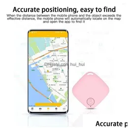Kliny Bieciki Kliny Smycze 1PC Mini śledzenie urządzenie Tag Klucz Dziecko Wyszukiwarka PET Lokalizacja