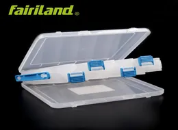 Fairiland multifunctional fishing tackle box 12 Compartments DOUBLE side lure bait boxes Transparent bait hook organizer9808618