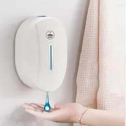 Flüssiger Seifenspender berührungslose automatische Sensorwandmontagehand -Desinfektionsmittel Flüssigkeit/Schaum/Spray für Badezimmer/Toilette