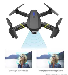 Party Present Global Drone 4K Camera Mini Vehicle WiFi FPV Foldbar Professional RC Helicopter Selfie Drones Toys For Kid Battery GD81228966