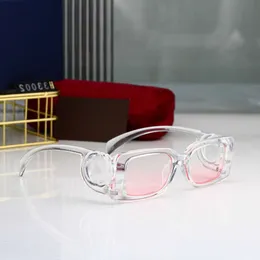 Gucci Вы Роскошные солнцезащитные очки 33002 прямоугольные линзы UV400 Радиационные устойчивые к ретро -очкам.