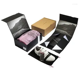 Present Wrap Custom Luxury Paper Carton Package Plane Box PR -postförpackningsförpackningskartong med logotyp