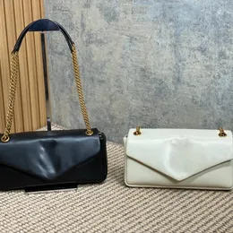 En kaliteli altın zincir hobo alt koltuklu çanta iş seyahati bayanlar rahat akşam çantası şık kuzu derisi crossbody çanta tasarımcısı altın zincir debriyaj kadınları lüks el çantaları