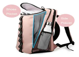 Sport Gym Bag For Women Fitness Bag Pink Waterproof Reflective Ryggsäck Tennis Badminton Softback Travel Sac Sport5446529