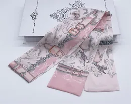 Classista Designer Handbag Scarf Celocchia Women Letter Flower Silk Scraves Bandeaux Bandeau 8x120cm8173753