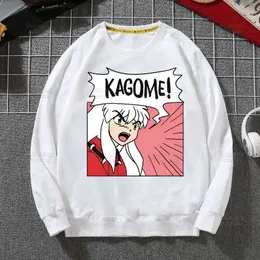 Herren Hoodies Sweatshirts Inuyasha Anime Hoodie Frühlings- und Herbst -Herren -Casual Hoodie Kagome Higurashi Sweatshirt Herren Hoodie Sesshoummaru Sweatshirt Top