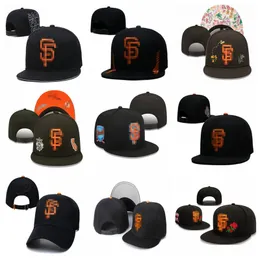 Giantsess- SF رسالة البيسبول Caps Man and Woman Snapback Hats Gorras Bones Sunbonnet Cap Sports Cap