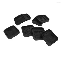 Chair Covers Wheel Stoppers Furniture Caster Cups Rubber For