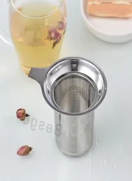 Infusor de chá de aço inoxidável Infusor de bom grau Reutiliza Tea Filtro de chá Filtro de folha de chá solto Filters de chás de metal Filters Herbal Spice Filters5547015