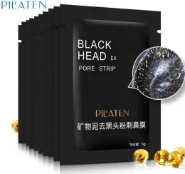 Pilaten 6g رعاية الوجه المعدنية conk أنف الرؤوس السوداء إزالة قناع منظف عميق تطهير الأسود رأس المسام السابقين