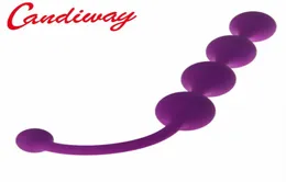 Candiway in rilievo con perline perline anali di perle sesso giocattoli sesso cortile plug per adulti gioco per adulti giocattoli erotici erotici prodotti sessuali S9246808198