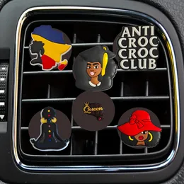 Hakenbügel Black Mti Style 45 Cartoon Car Air Entlüftungsclip -Erfrischungs -Auslass -Clips pro Conditioner Drop Lieferung otbbt otjyo