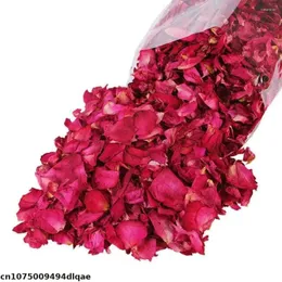 Dekorativa blommor 500 g högkvalitativ bulk rosenblad Peony som används för att dekorera badblekande ljus som gör fyllning tvål