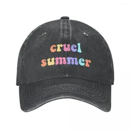 Ball Caps Baseball Fan Swiftie Fan Cruel Summer Merch for Men Women Vintage Anganited Snapback Hat Regolable Fit Mot