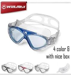 Winmax New Professional Anti Fog and Anti UV Adult Swim Pool Water Eyeglasses高品質の水泳ゴーグル230M2153110