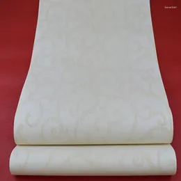 Tapety amerykańskie minimalistyczne kręcone liście szkic szkic idylliczny pastorowy retro rustykalny kwiat kremowo-biała sypialnia salonu