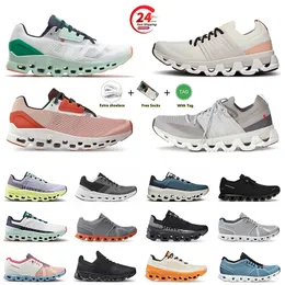 2024 Cloudswift Tennisschuhwolken Laufschuhe Rosa weiße Cloudsurfer Flats Sneakers Damenwolke x 3 Alle weißen schwarzen weißen Cloudvista -Trainer Chaussures