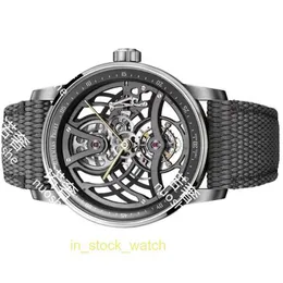 Aeipi Watch Luxusdesigner Tuo Flywheel Gebrauchte 18K Platinum Manual MENS WATCH 26600CR OO D009KB