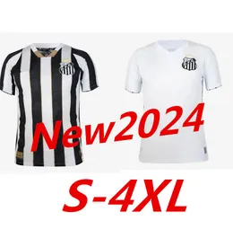 S-4XL 24 25 Santos FC Mens camisas de futebol 2024 F Jonatan Sandry Carlos Sanchez Leonardo Goulart Angelo Pirani Kaiky Home Away Away Edition Special Football Shirt 99