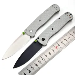 Promotion 535-2002 Folding Knife 20cv Satin/Black Blade G10 Handle Outdoor Survival Pocket Folder Knives with Retail Box