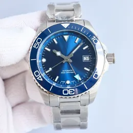 Hydroconquest L3.890.4.96.6 AAA+ 3A+ QUALITÀ 43 mm Orologi da uomo Movimento NH-34 meccanico automatico con acciaio inossidabile in cristallo in via regalo 2024 Nuova conquista