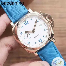 Panerss Fashion Mens Watches Designer per Womens Mechanical Womens completamente automatico super impermeabile DRA5 orologio da polso