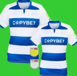QPR Queens Park Rangers Soccer Jerseys hem borta 2024/25 Bobby Zamora Football Shirts L.Dykes T.Roberts C.Willock A.Adomah M.Bonne Men Football Shirt Kit Kit