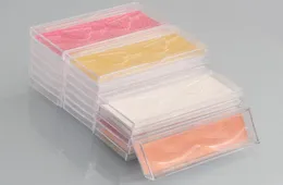 Bulk 20pack hela piskfodral ögonfransförpackningslådor franslådor förpackning glitter glidande plastfodral med tydliga brickor hållare9565713