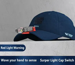 مصابيح ليلية LED المصابيح الأمامية CAP CAVE Exploration Riding Hook Inspection MultiFunctional