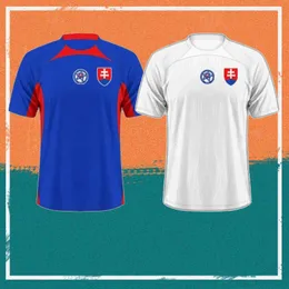 2024 Slovacchia Mens Soccer Jersey 24/25 Home Pekarik Hancko Satka Duda Lobotka Haraslin National Team Shirt