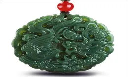 Neues Modedesign Independent natürlicher echter Hetian Jade Jade Dragon Marke Dragon Jade Anhänger von Liebhabern9318635