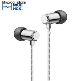 Aurbellini cuffie Nizzahck x39 3,5 mm L Plug HiFi HIFI Auricolare in-ear Mini 6 mm in titanio Dynamic Earbud HD Sleep Sleep Game Music IEM S24514 S24514