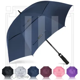 Роскошные зонтики Zomake Golf Umbrella 68 -дюймовый двойной навес с ветроизоталенным Ветроизой Ветроизолязируйте автоматические автоматические зонтики для мужчин и женщин 209 209