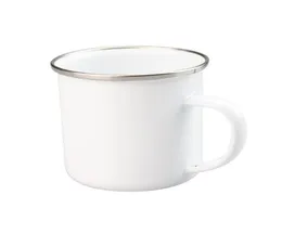 12oz sublimering emalj kaffemugg camping muggar metall tom cup emalj stål tumlar hav 9354785