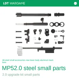 LDT MP5 Zupełnie NOWOŚĆ ZAMKNICIEJ STALOWEJ STALOWEJ AKCESORIA Modyfikacja DIY 1/6 miniaturowa