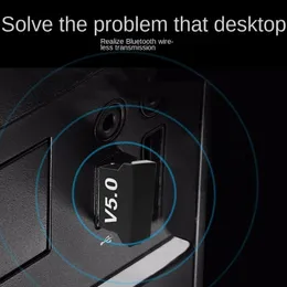 2024 Adaptador USB Bluetooth BT 5.0 Para PC Laptop Speaker Mouse sem fio Dongles Computador fone de ouvido BLE