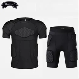 Sports Sports Honeycomb Pad Compression Anti-Collision Suit Basketball Football Sickey Protection Suit 240515