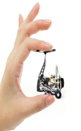 Power Full Metal Mini Winter Ice Fishing Reel Small Globs giratórios Roda de pesca de jangada para acessórios de peixe Gear de água salgada201V3561328