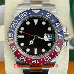 남성 시계 DJ Factory Luxury Watch 2813 Movement 40mm 126710 기계적 자동 남성 시계 트리플 잠금 트리플 워터 푸른 시스템