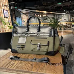 Tasche Bag Fracht Handtasche handgefertigt 7A 2024 Neuer Pendler Vielseitiger Handheld -Gepäck mit erhöhter Kapazität für kurze Strecke modisch haben Logo